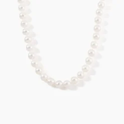 Collier Akoya Or Jaune Perle De Culture D'akoya