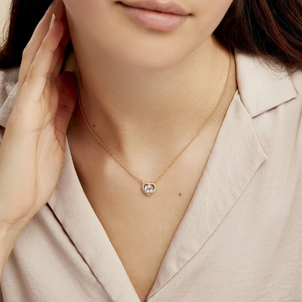 Collier Alais Plaqué Or Jaune Oxyde De Zirconium|Marc Orian New