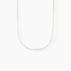 Collier Alceste Or Jaune Perle De Culture