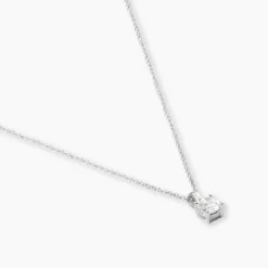 Collier Alexandra Or Blanc Diamant
