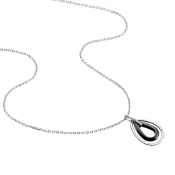 Collier Alican Argent Blanc Oxyde De Zirconium Et Céramique|Marc Orian Outlet