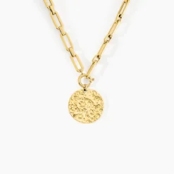 Collier Alixe Acier Jaune