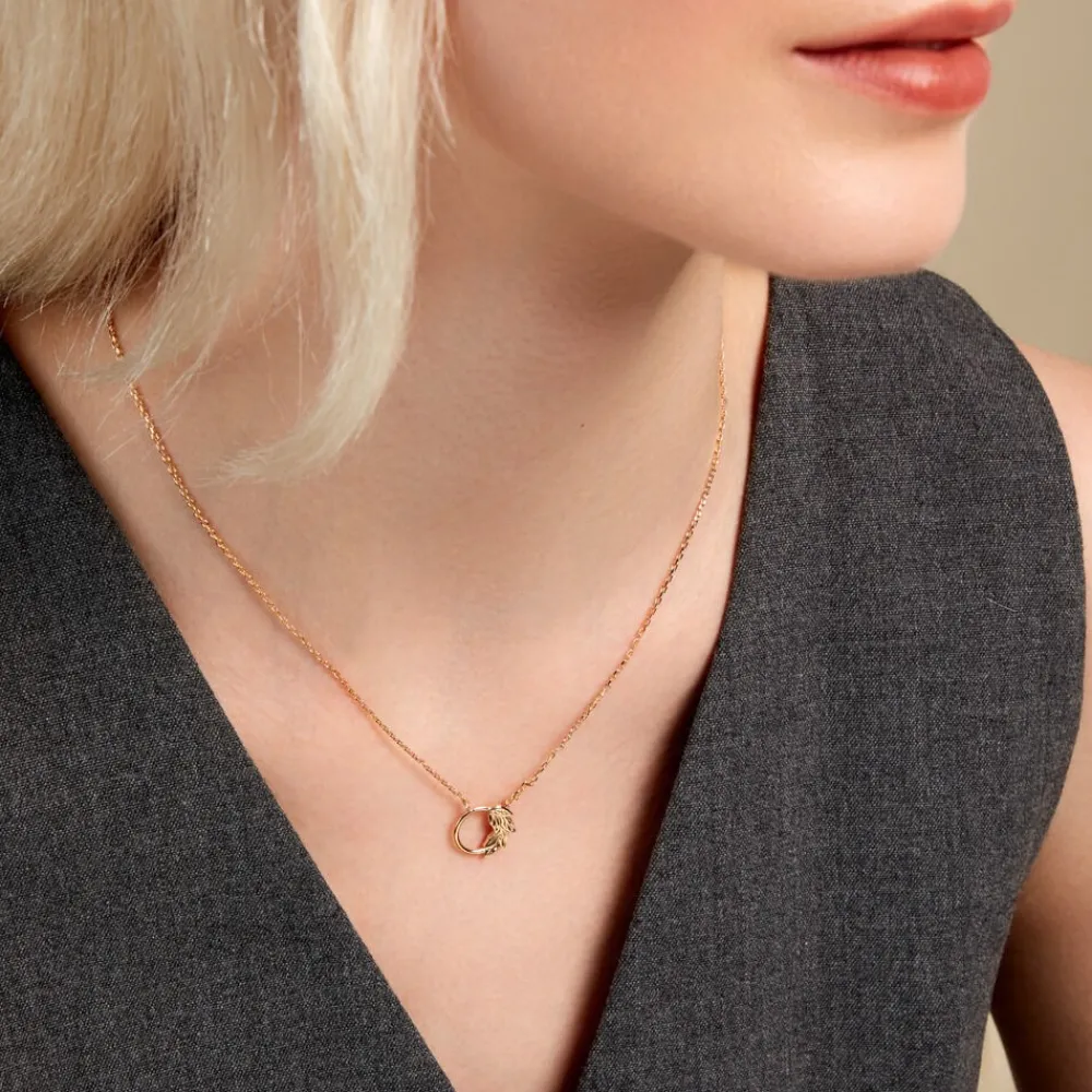Collier Althea Plaqué Or Doré|Marc Orian New