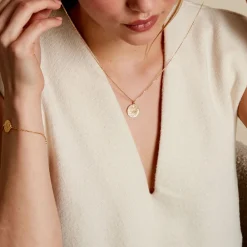 Collier Amai Plaqué Or Jaune Oxyde De Zirconium|Marc Orian Outlet