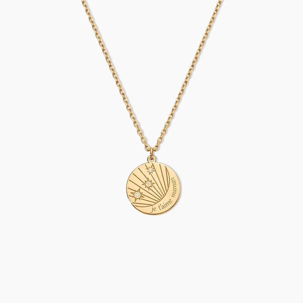 Collier Amai Plaqué Or Jaune Oxyde De Zirconium|Marc Orian Outlet