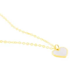 Collier Amaryllis Coeur Or Jaune Nacre|Marc Orian Outlet