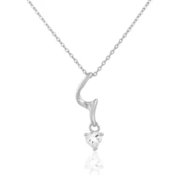 Collier Amayes Argent Blanc Oxyde De Zirconium|Marc Orian