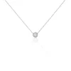 Collier Anaita Argent Blanc Oxyde De Zirconium