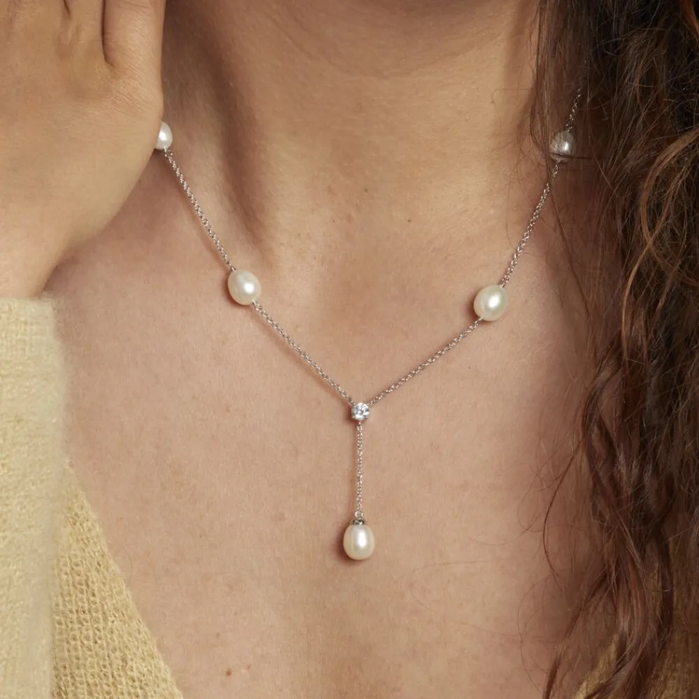 Collier Andony Argent Perle De Culture|Marc Orian Clearance