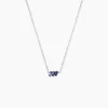 Collier Andy Argent Blanc Oxyde De Zirconium