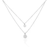 Collier Angeles Argent Blanc Oxyde De Zirconium|Marc Orian Online