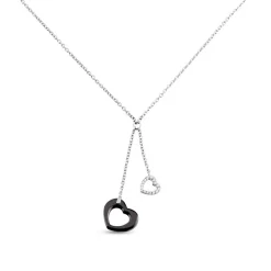 Collier Anissa Argent Blanc Céramique Et Oxyde De Zirconium|Marc Orian Outlet