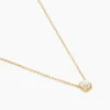 Collier Aphrodite Ld Or Jaune Diamant Synthétique