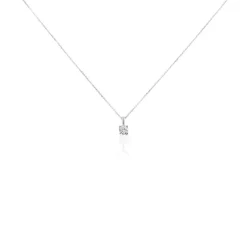 Collier Aphrodite Or Blanc Diamant Synthetique|Marc Orian Sale