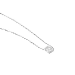 Collier Aphrodite Or Blanc Diamant Synthetique|Marc Orian