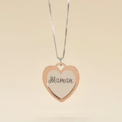 Collier Argent Bicolore Jiya|Marc Orian Sale