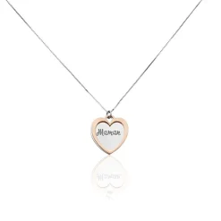 Collier Argent Bicolore Jiya|Marc Orian Sale