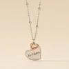 Collier Argent Bicolore Nura|Marc Orian Hot