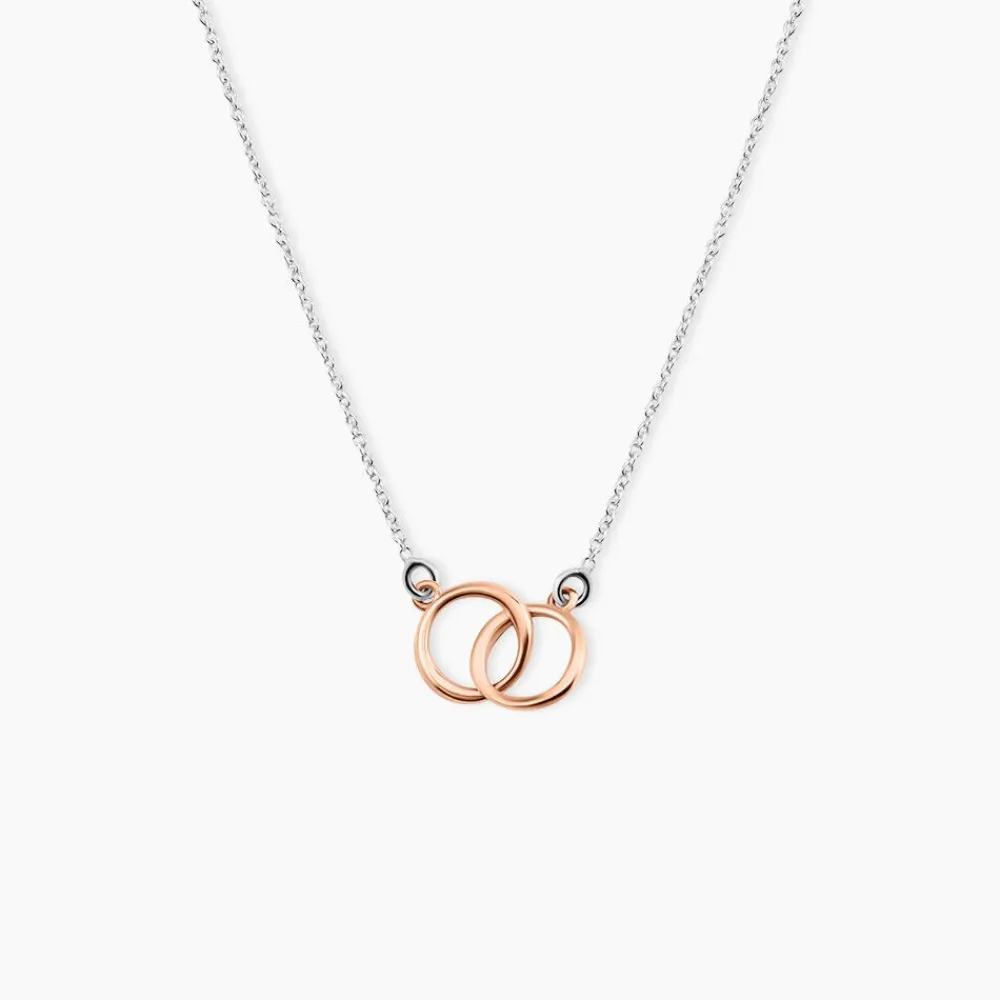 Collier Argent Bicolore Virgino|Marc Orian Clearance