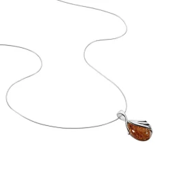Collier Argent Blanc Aleina Ambre|Marc Orian Best