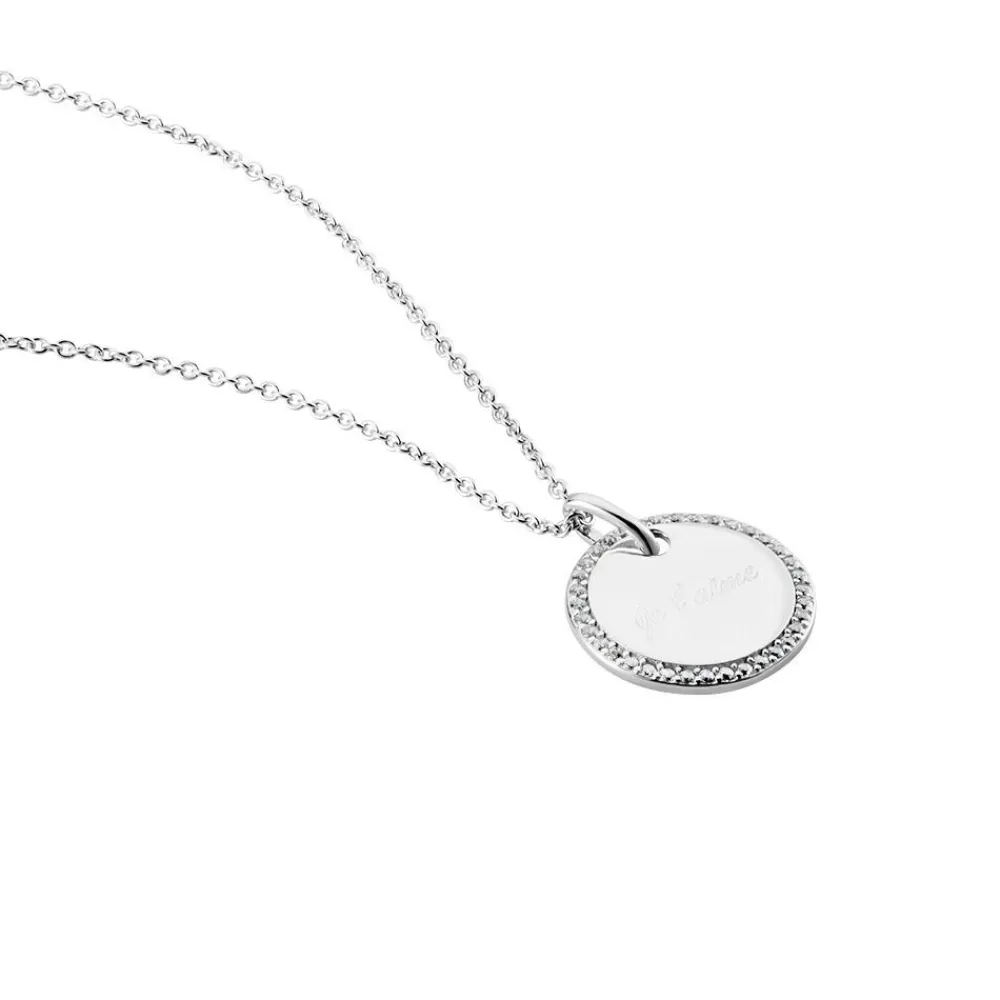 Collier Argent Blanc Amika Oxydes De Zirconium|Marc Orian Clearance