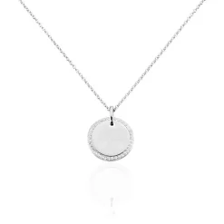Collier Argent Blanc Amika Oxydes De Zirconium|Marc Orian Clearance