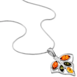 Collier Argent Blanc Anne-therese Ambre|Marc Orian Discount