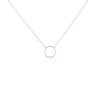 Collier Argent Blanc Anvallus