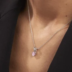 Collier Argent Blanc Avalon Oxyde De Zirconium|Marc Orian Clearance