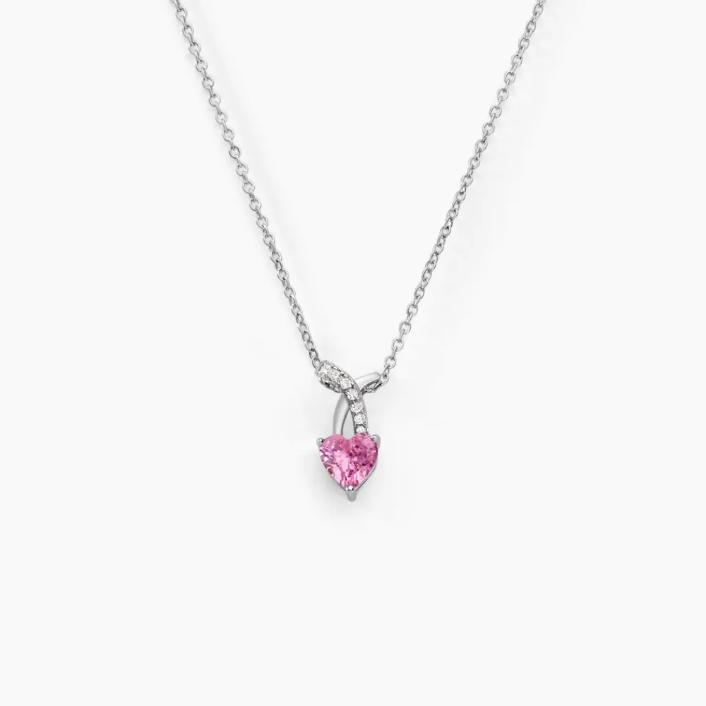 Collier Argent Blanc Avalon Oxyde De Zirconium|Marc Orian Clearance