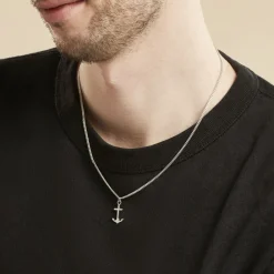Collier Argent Blanc Day|Marc Orian