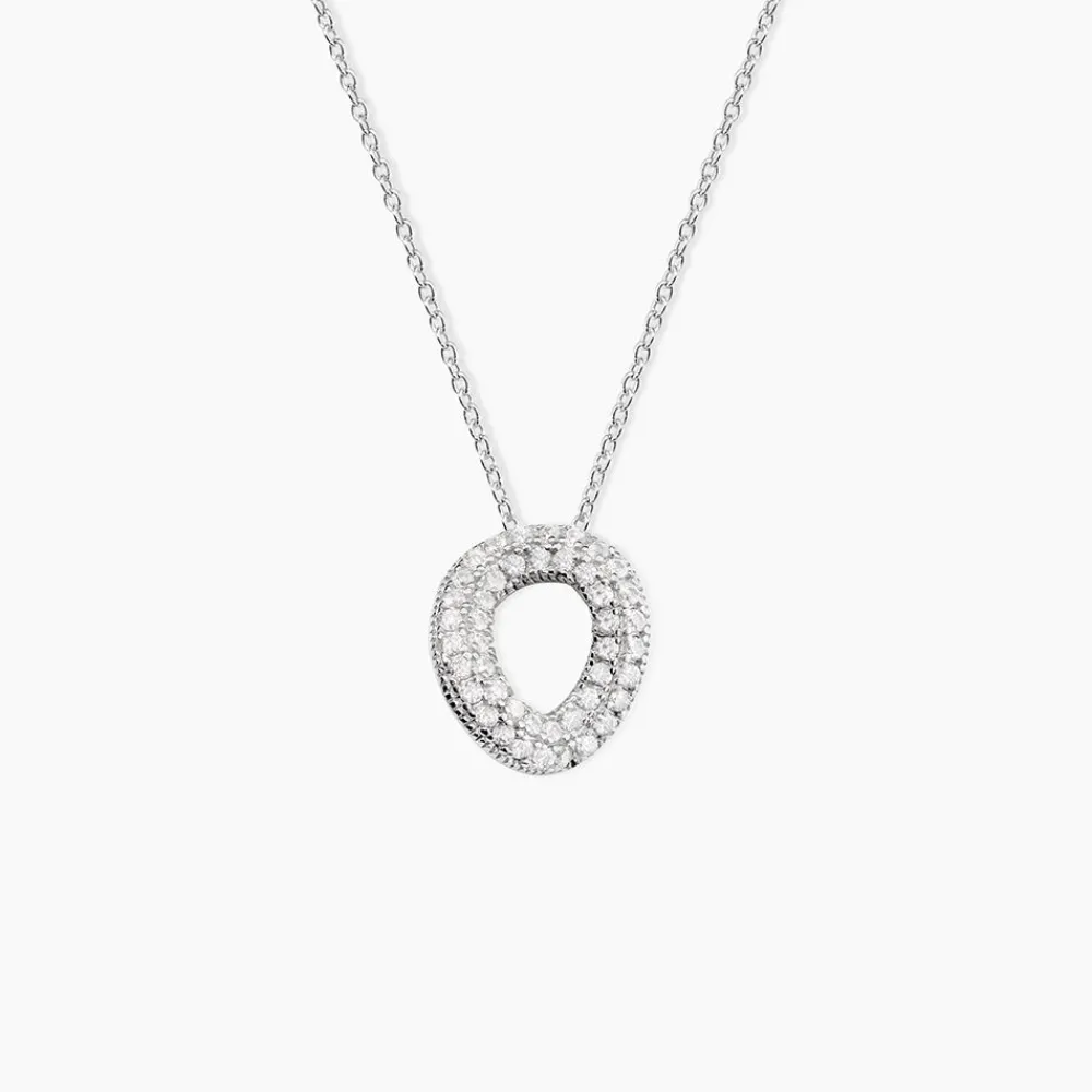 Collier Argent Blanc Irenaeus Oxydes De Zirconium|Marc Orian Sale