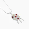 Collier Argent Blanc Lorena Ambre|Marc Orian Sale
