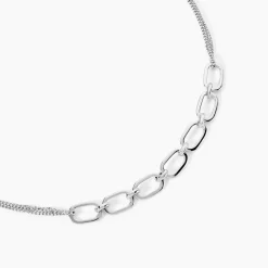 Collier Argent Blanc Nos|Marc Orian