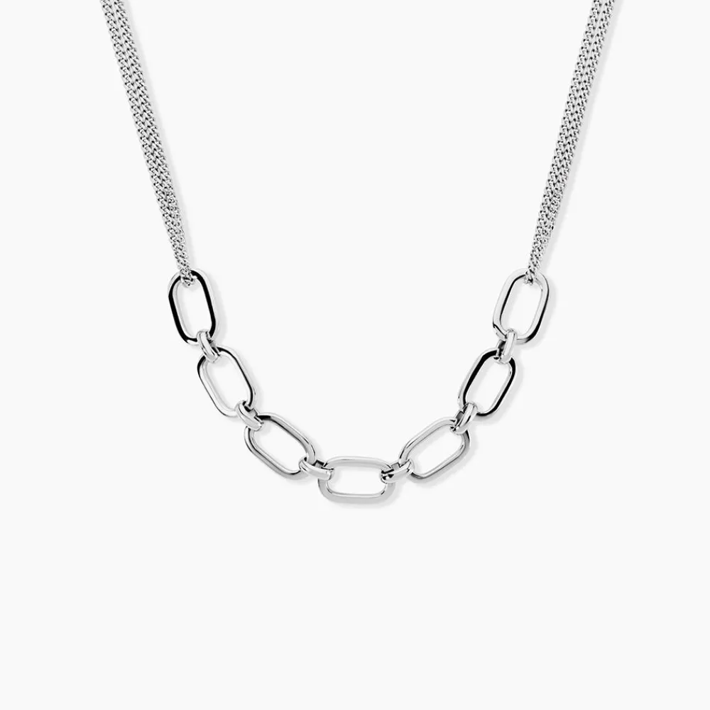 Collier Argent Blanc Nos|Marc Orian