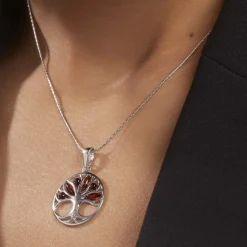 Collier Argent Blanc Odaya Ambre|Marc Orian Discount