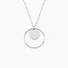 Collier Argent Blanc Ortensia|Marc Orian Clearance