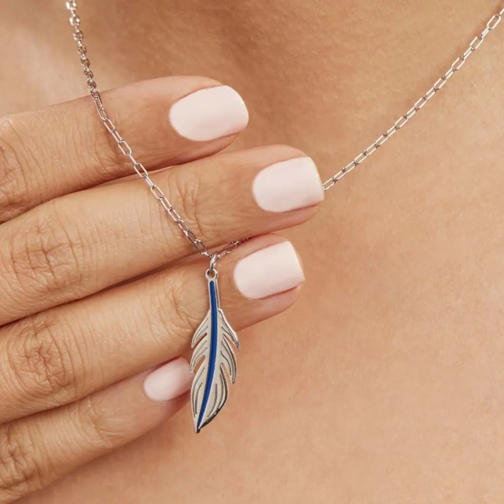 Collier Argent Blanc Stieg|Marc Orian Online