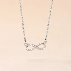 Collier Argent Blanc Teoxane