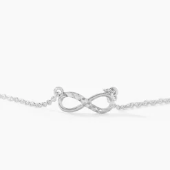 Collier Argent Blanc Teoxane
