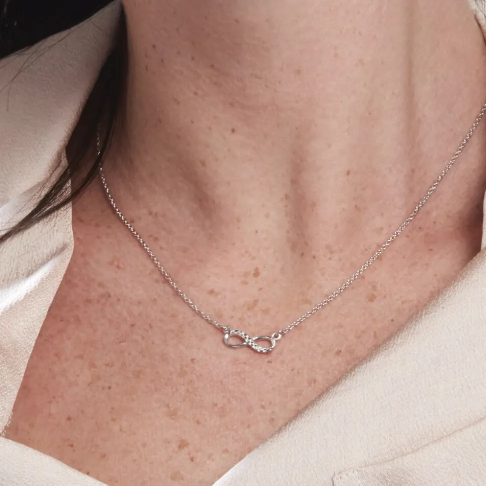 Collier Argent Blanc Teoxane