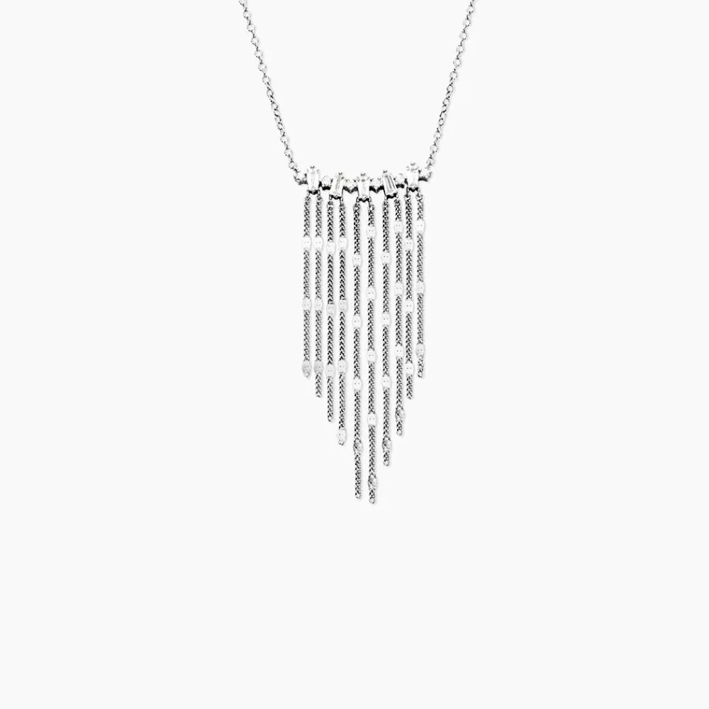 Collier Argent Blanc Vilko Oxydes De Zirconium|Marc Orian Discount
