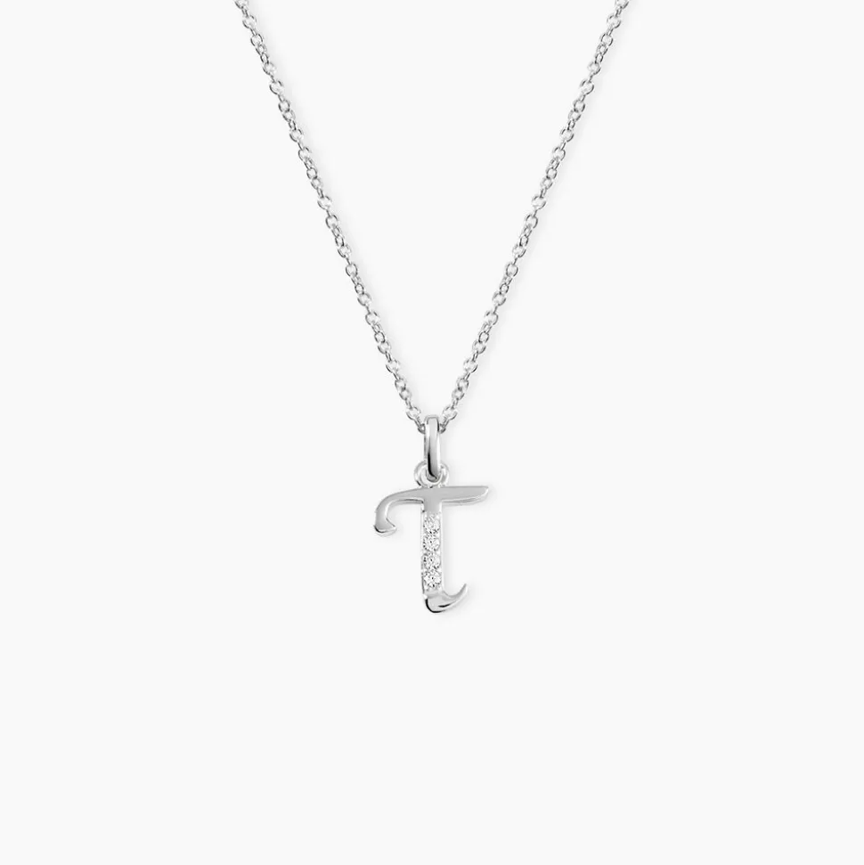 Collier Argent Fifi Oxydes De Zirconium