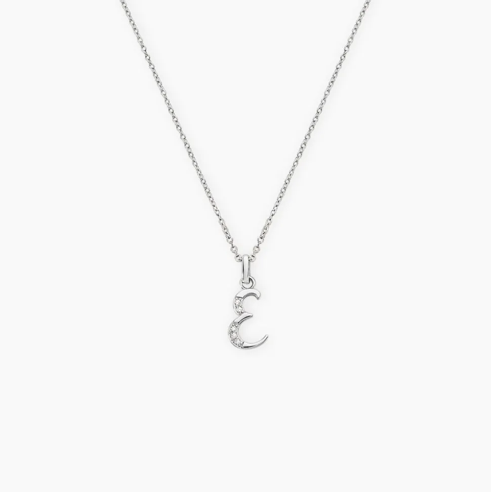 Collier Argent Fifi Oxydes De Zirconium
