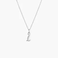 Collier Argent Fifi Oxydes De Zirconium
