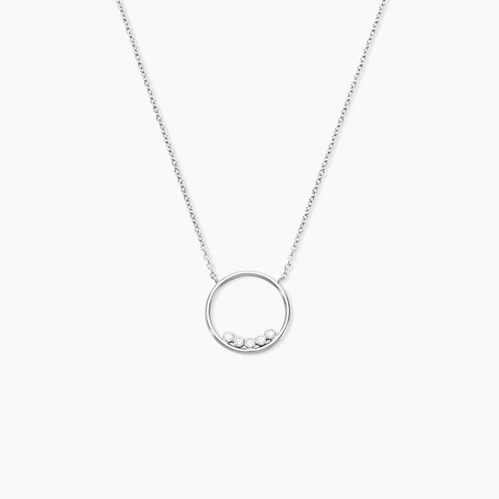 Collier Argent Leonerd Oxydes De Zirconium|Marc Orian