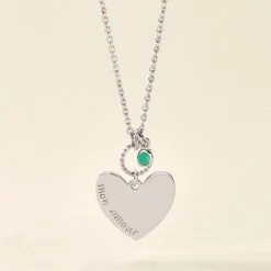 Collier Argent Pero Onyx|Marc Orian Outlet