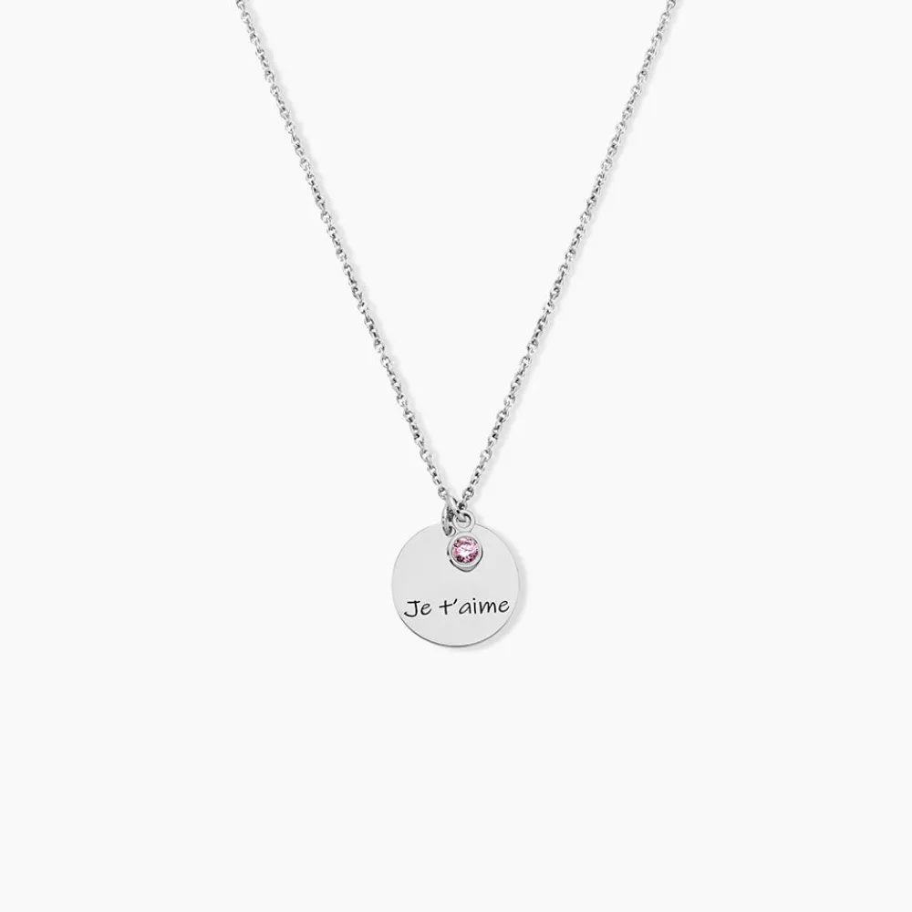 Collier Argent Prew Oxyde De Zirconium|Marc Orian Online