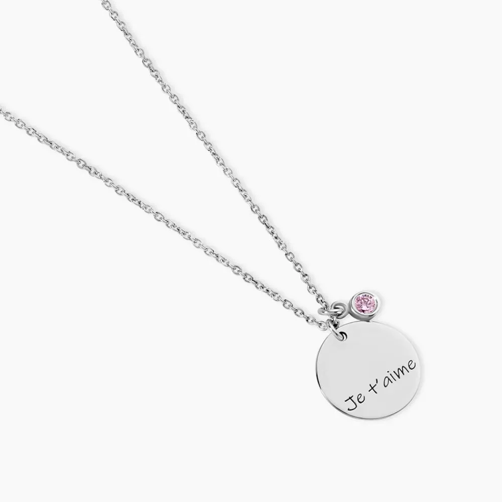 Collier Argent Prew Oxyde De Zirconium|Marc Orian Online