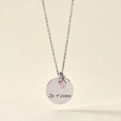 Collier Argent Prew Oxyde De Zirconium|Marc Orian Online